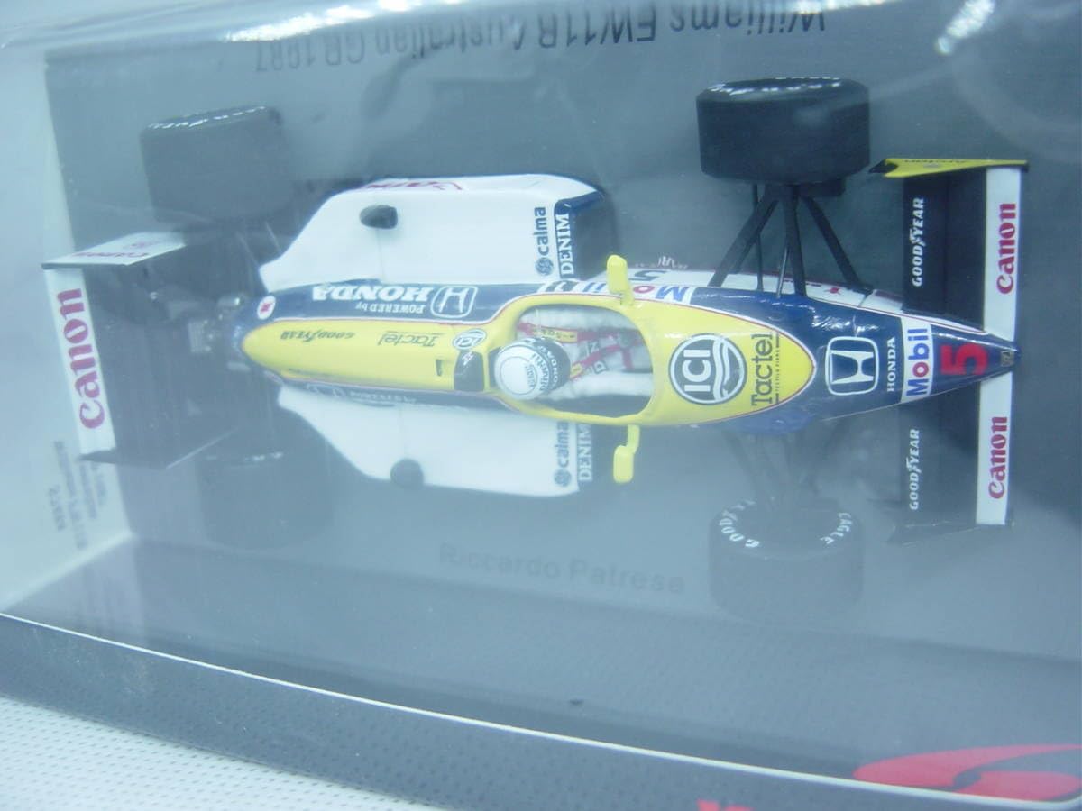 Amazon.co.jp: spark 1/43 Williams FW11B Australian GP 1987#5